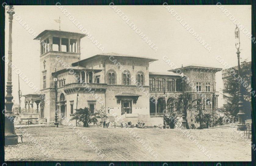 Roma Città Esposizione Etnografica Padiglione Toscana Foto cartolina MX1685 – fronte