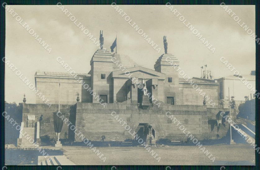 Roma Città Esposizione Belle Arti Padiglione Serbia Foto cartolina MX1693 – fronte