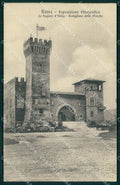 Roma Città Esposizione Etnografica Padiglione Marche cartolina MX1703 – fronte