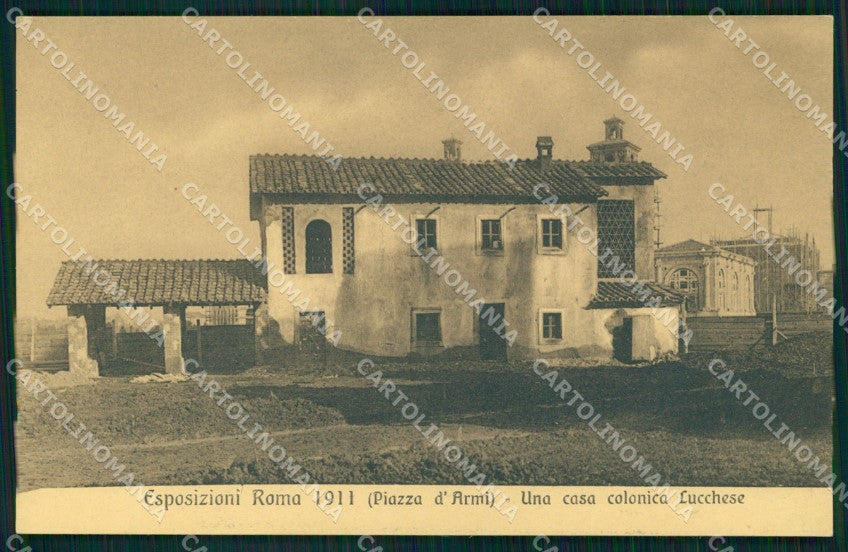 Roma Città Esposizioni Casa Colonica Lucchese cartolina MX1712 – fronte