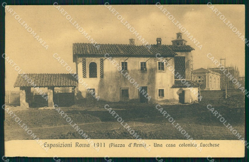 Roma Città Esposizioni Casa Colonica Lucchese cartolina MX1726 – fronte