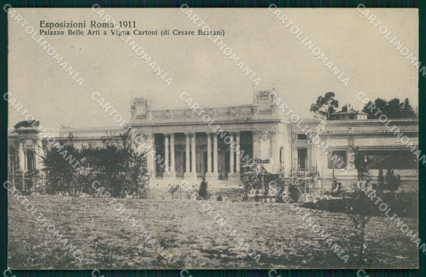 Roma Città Esposizioni Palazzo Belle Arti Vigna Cartoni cartolina MX1728 – fronte