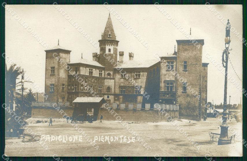 Roma Città Esposizione Etnografica Padiglione Piemontese Foto cartolina MX1731 – fronte