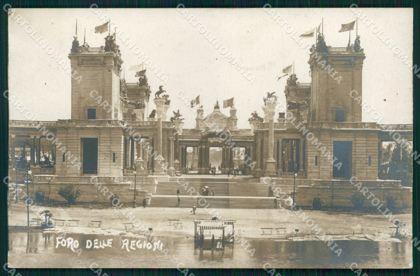 Roma Città Esposizione Etnografica Foro Regioni Foto cartolina MX1732 – fronte