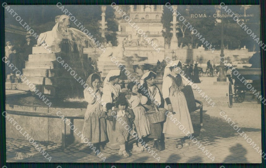 Roma Città Costumi Alterocca 377 Foto cartolina MX1750 – fronte