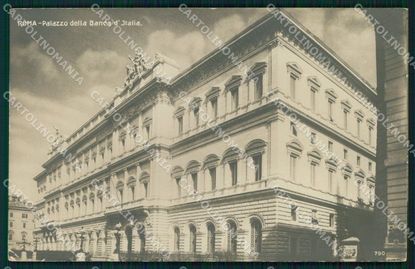 Roma Città Palazzo Banca d'Italia Foto cartolina MX1805 – fronte