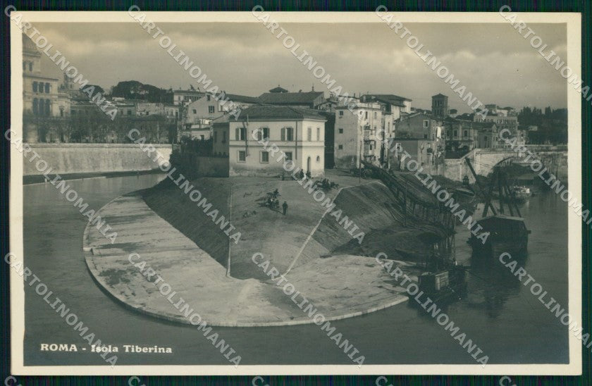 Roma Città Isola Tiberina Alterocca 128 Foto cartolina MX1809 – fronte