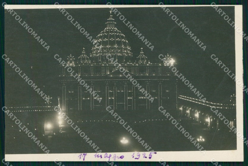 Roma Città Canonizzazione Bambino Gesù Notturno Foto cartolina MX1824 – fronte