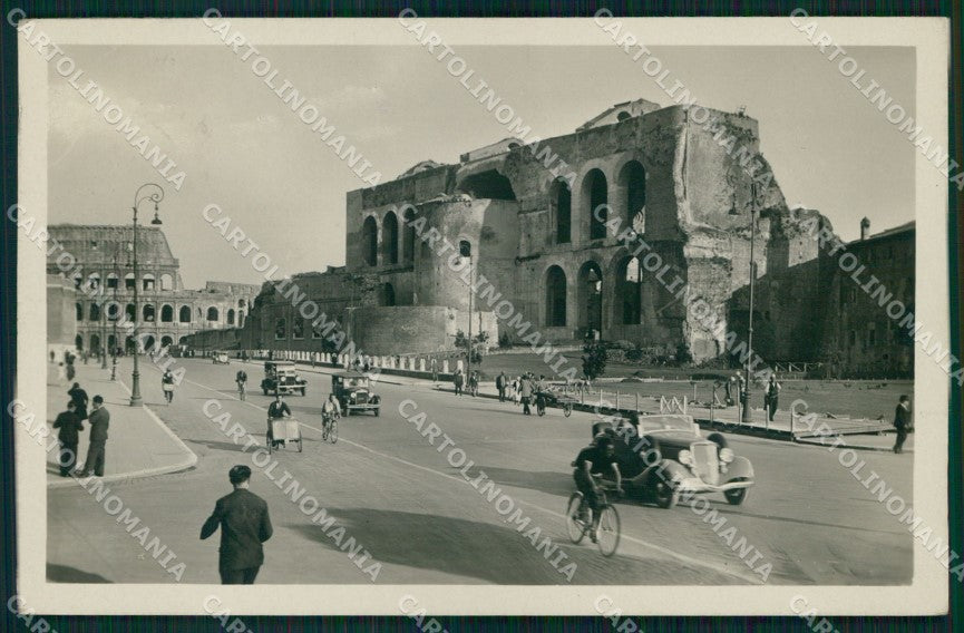 Roma Città Via dell'Impero Colosseo Foto cartolina MX1840 – fronte