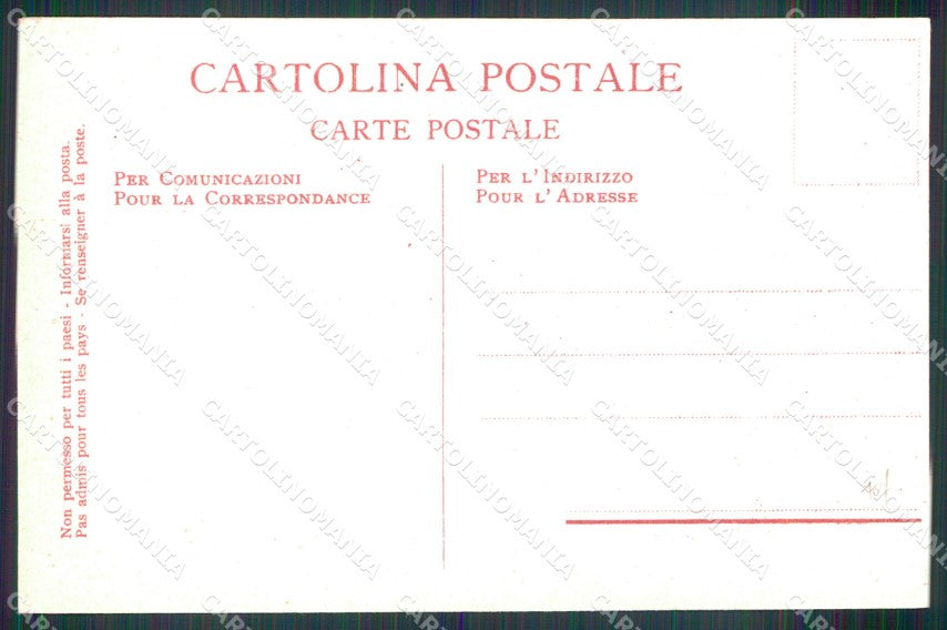 Roma Città Costumi Carro da Vino cartolina MX1848 – retro