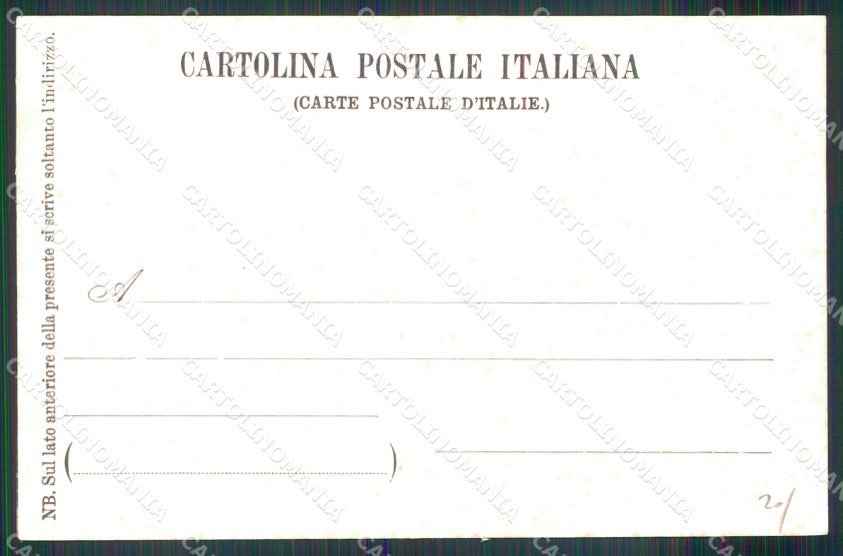 Roma Città Costumi Carro Tirato dai Buoi cartolina MX1854 – retro