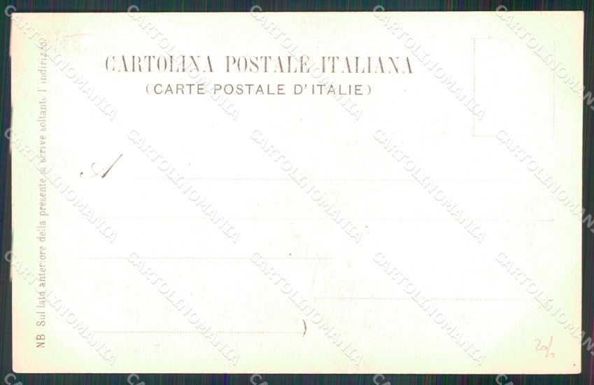 Roma Città Costumi Barrozza Tirata da Bufale cartolina MX1857 – retro