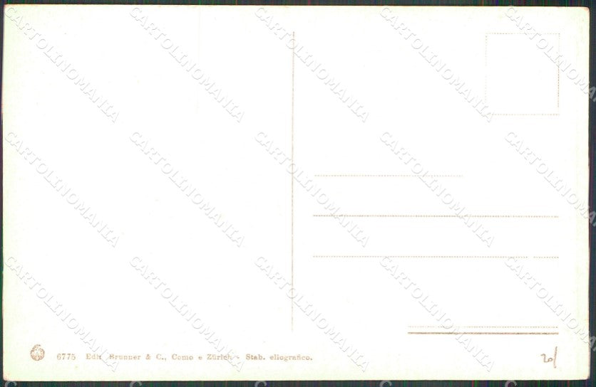 Roma Città Mestieri Attacco Muli Brunner 6775 cartolina MX1885 – retro