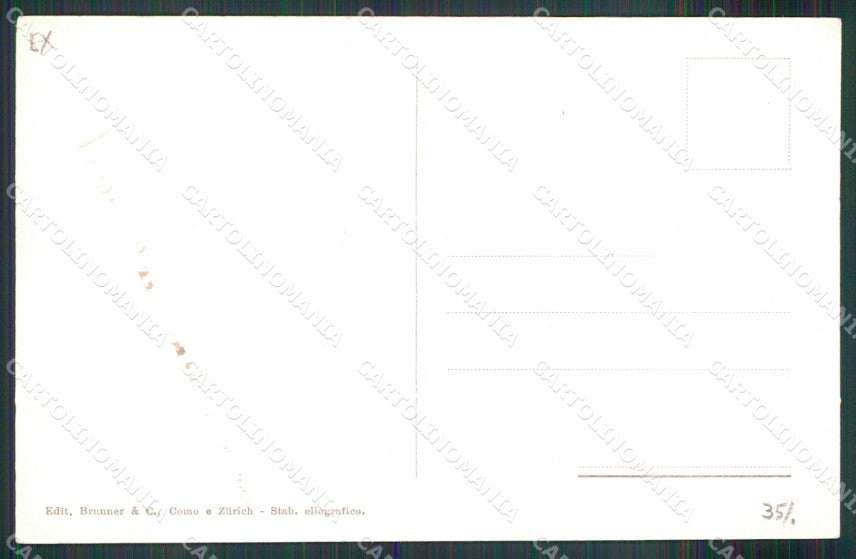 Roma Città Piazza di Spagna Ciociare Brunner 6779 cartolina MX1895 – retro