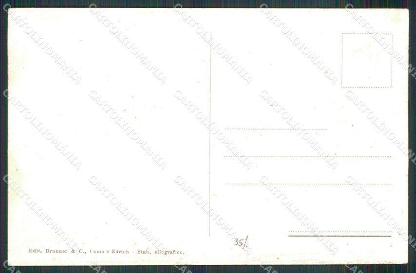 Roma Città Piazza di Spagna Ciociare Brunner 6779 cartolina MX1896 – retro