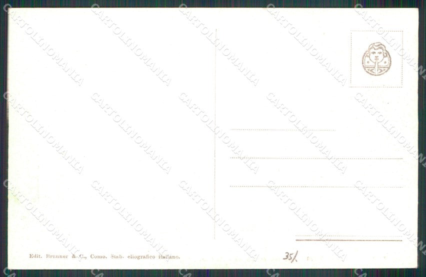 Roma Città Piazza di Spagna Ciociare Brunner 6779 cartolina MX1897 – retro