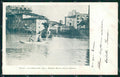 Roma Città Piazza Bocca della Verità Piena Barca cartolina MX1921 – fronte