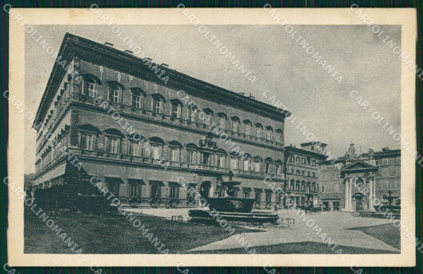 Roma Città Palazzo Farnese cartolina MX1956 – fronte