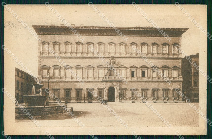 Roma Città Palazzo Farnese Ambasciata Francia cartolina MX1958 – fronte