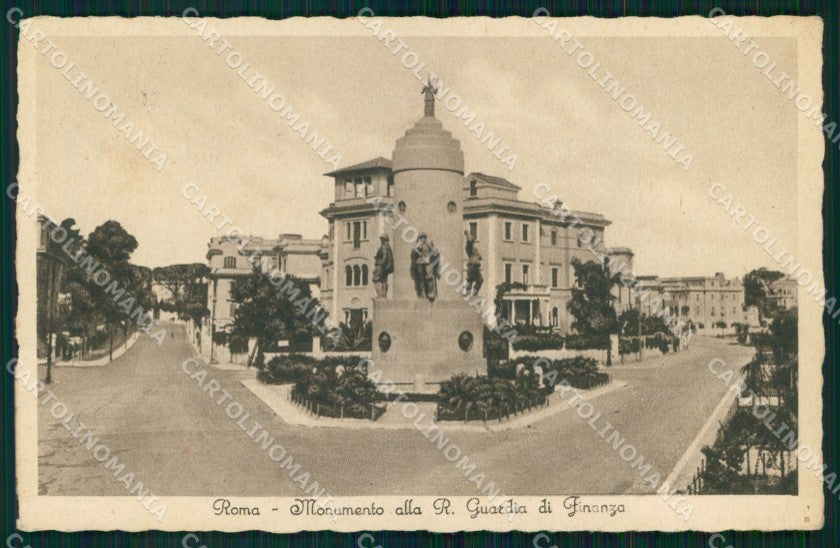 Roma Città Monumento alla Guardia di Finanza cartolina MX1961 – fronte