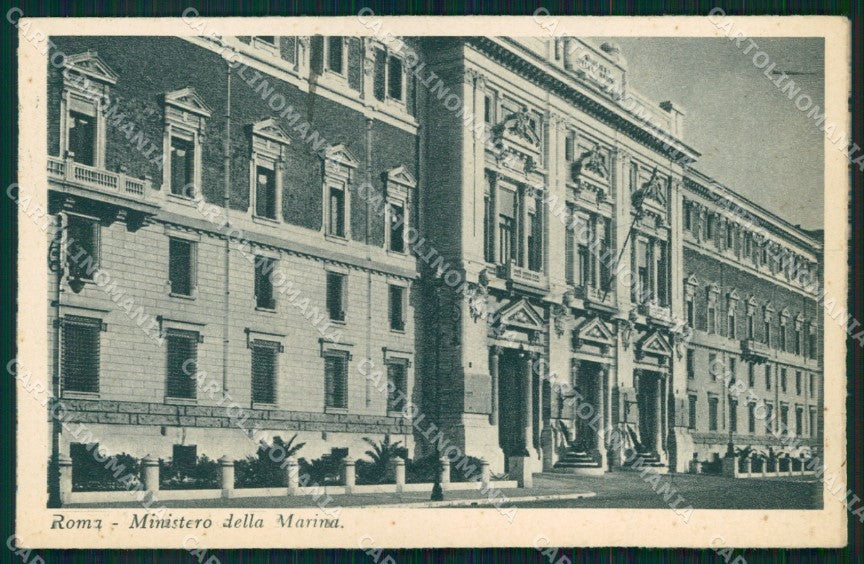 Roma Città Ministero della Marina cartolina MX1969 – fronte