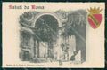Roma Città Saluti da Basilica San Pietro Vaticano SPQR Rilievo cartolina MX1982 – fronte