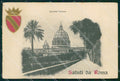 Roma Città Saluti da Giardino Vaticano SPQR Rilievo cartolina MX1984 – fronte