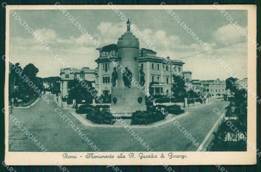 Roma Città Monumento Guardia di Finanza cartolina MX2006 – fronte