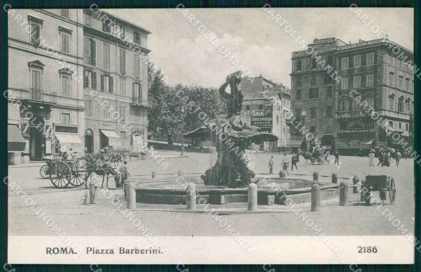 Roma Città Piazza Barberini cartolina MX2034 – fronte