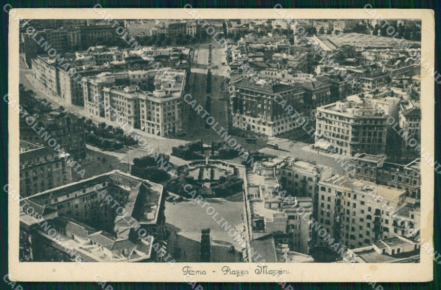Roma Città Piazza Mazzini cartolina MX2037 – fronte