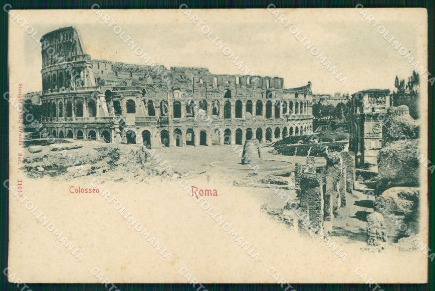 Roma Città Colosseo Rilievo Stengel 11017 cartolina MX2064 – fronte