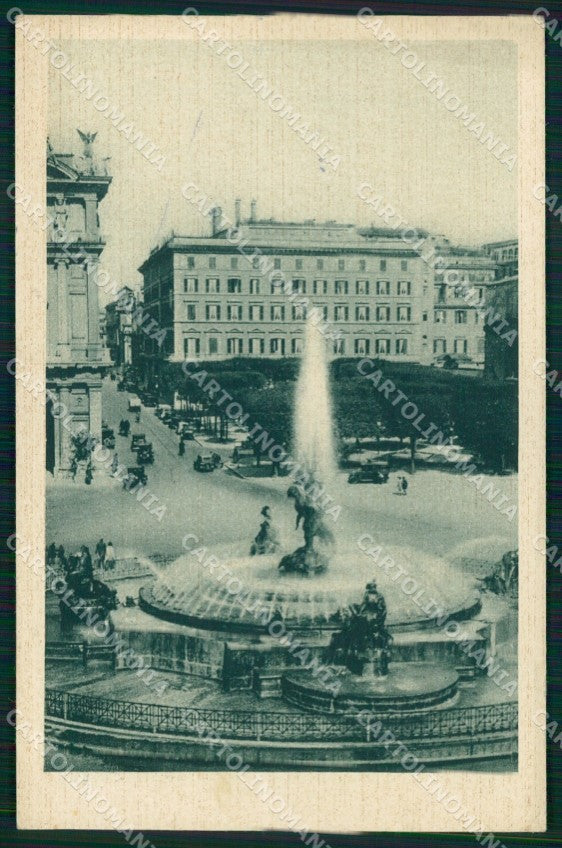Roma Città Grand Hotel Piazza Esedra Fontana cartolina MX2081 – fronte