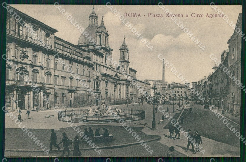 Roma Città Piazza Navona Circo Agonale cartolina MX2088 – fronte