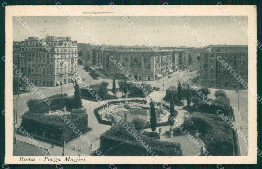 Roma Città Piazza Mazzini cartolina MX2094 – fronte