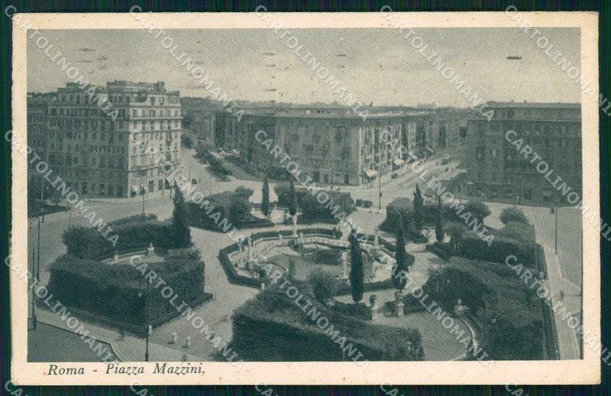 Roma Città Piazza Mazzini cartolina MX2096 – fronte