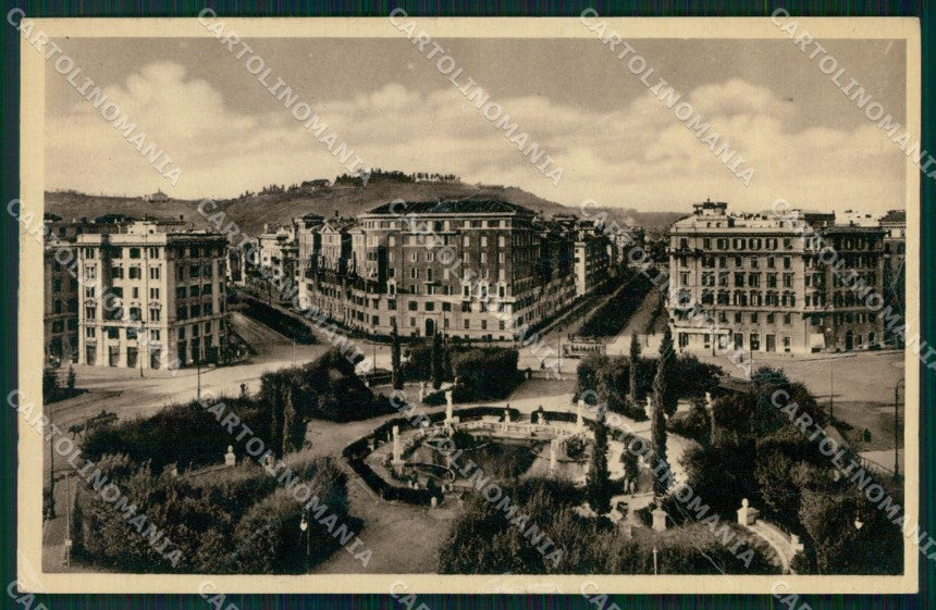 Roma Città Piazza Mazzini Tram ABRASA cartolina MX2100 – fronte