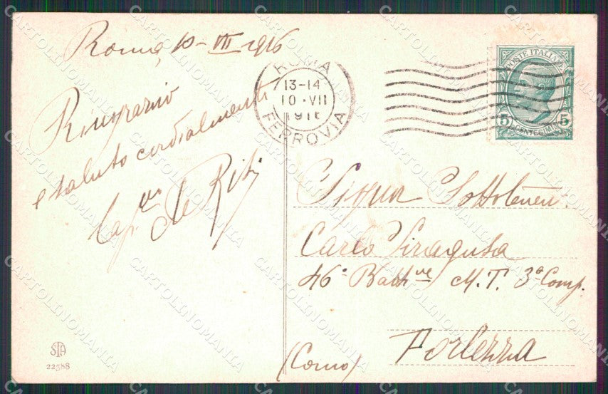 Roma Città Pincio Alterocca 22588 cartolina MX2101 – retro