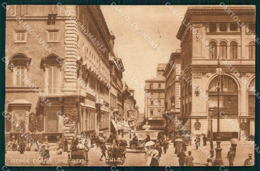 Roma Città Corso Umberto I cartolina MX2122 – fronte