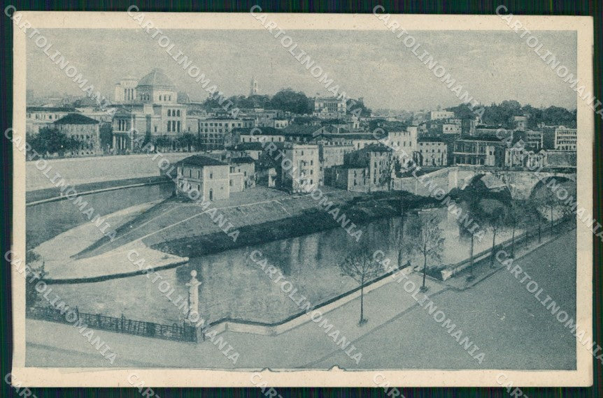 Roma Città Isola Tiberina Sinagoga cartolina MX2153 – fronte