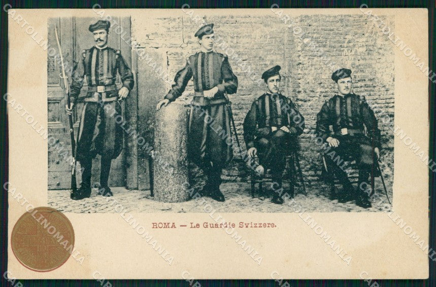 Roma Città Guardie Svizzere Giubileo Anno Santo cartolina MX2168 – fronte