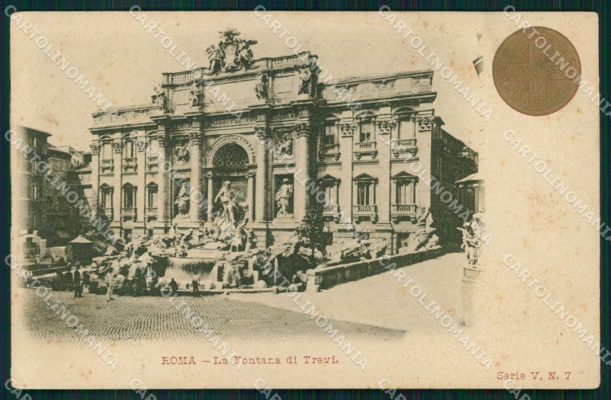 Roma Città Fontana di Trevi Giubileo Anno Santo cartolina MX2176 – fronte