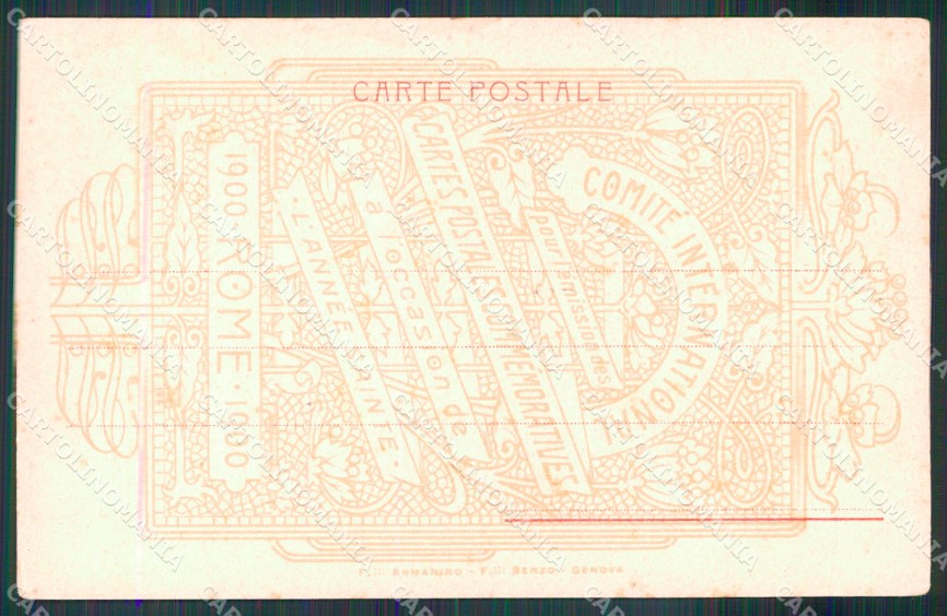 Roma Città Piazza di Spagna Giubileo Anno Santo cartolina MX2179 – retro