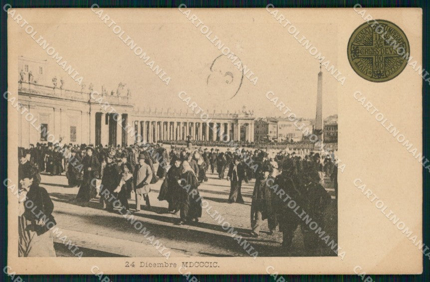 Roma Città Manifestazione Giubileo Anno Santo cartolina MX2190 – fronte