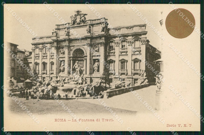 Roma Città Fontana di Trevi Giubileo Anno Santo cartolina MX2210 – fronte