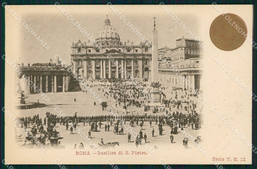 Roma Città Basilica San Pietro Giubileo Anno Santo cartolina MX2211 – fronte