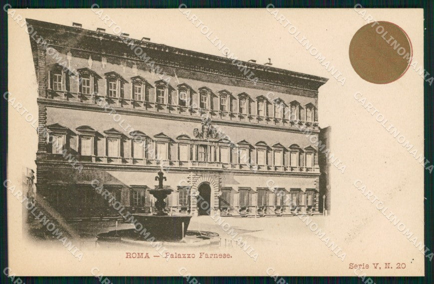 Roma Città Palazzo Farnese Giubileo Anno Santo cartolina MX2218 – fronte