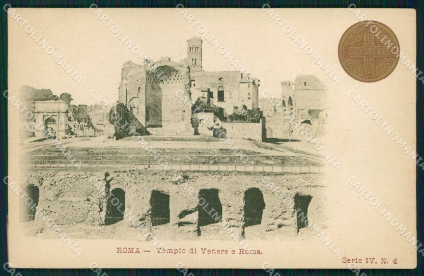 Roma Città Tempio di Venere Roma Giubileo Anno Santo cartolina MX2233 – fronte
