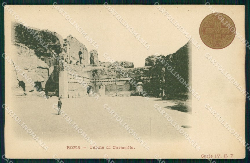 Roma Città Terme Caracalla Giubileo Anno Santo cartolina MX2234 – fronte