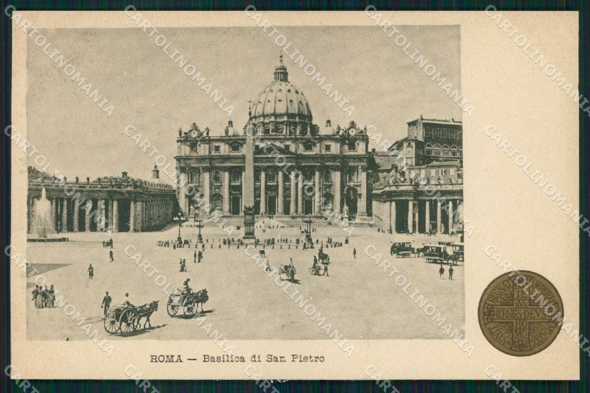 Roma Città Basilica San Pietro Giubileo Anno Santo cartolina MX2243 – fronte