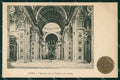Roma Città Basilica San Pietro Interno Giubileo Anno Santo cartolina MX2252 – fronte